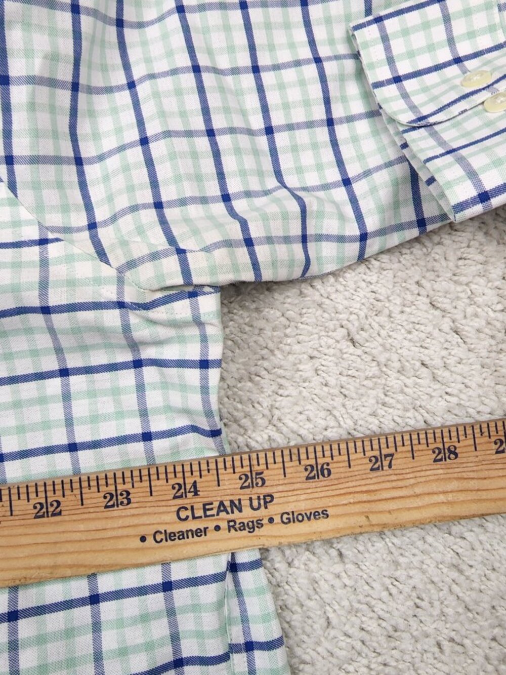 Brooks Brothers Button Down Shirt Mens Size XL Regent Oxford All Supima 100% - Picture 6 of 6